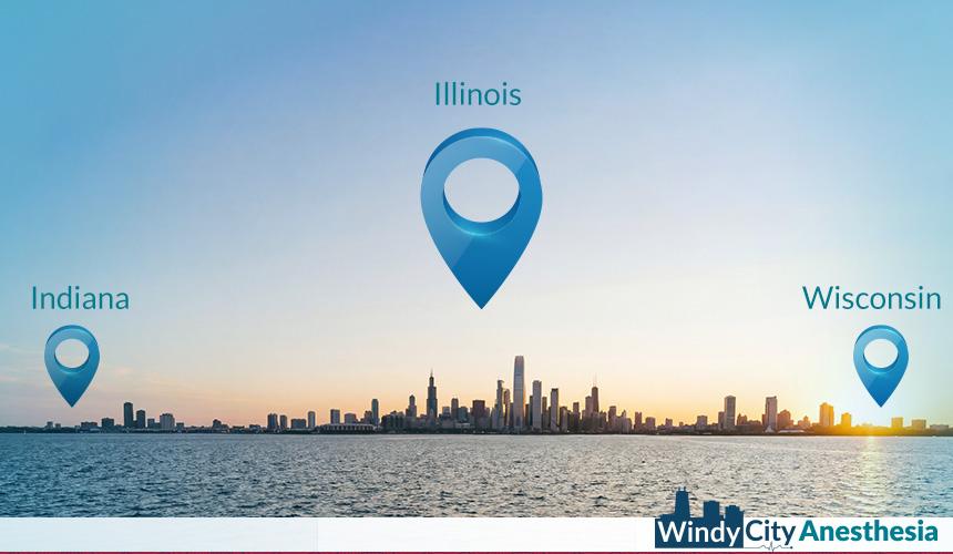 Illinois, Indiana, Wisconsin office-based anesthesia providers